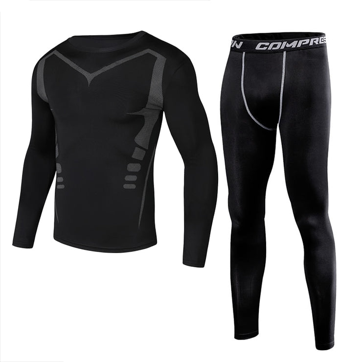 Fitness Compression Suits Running Set - My Store